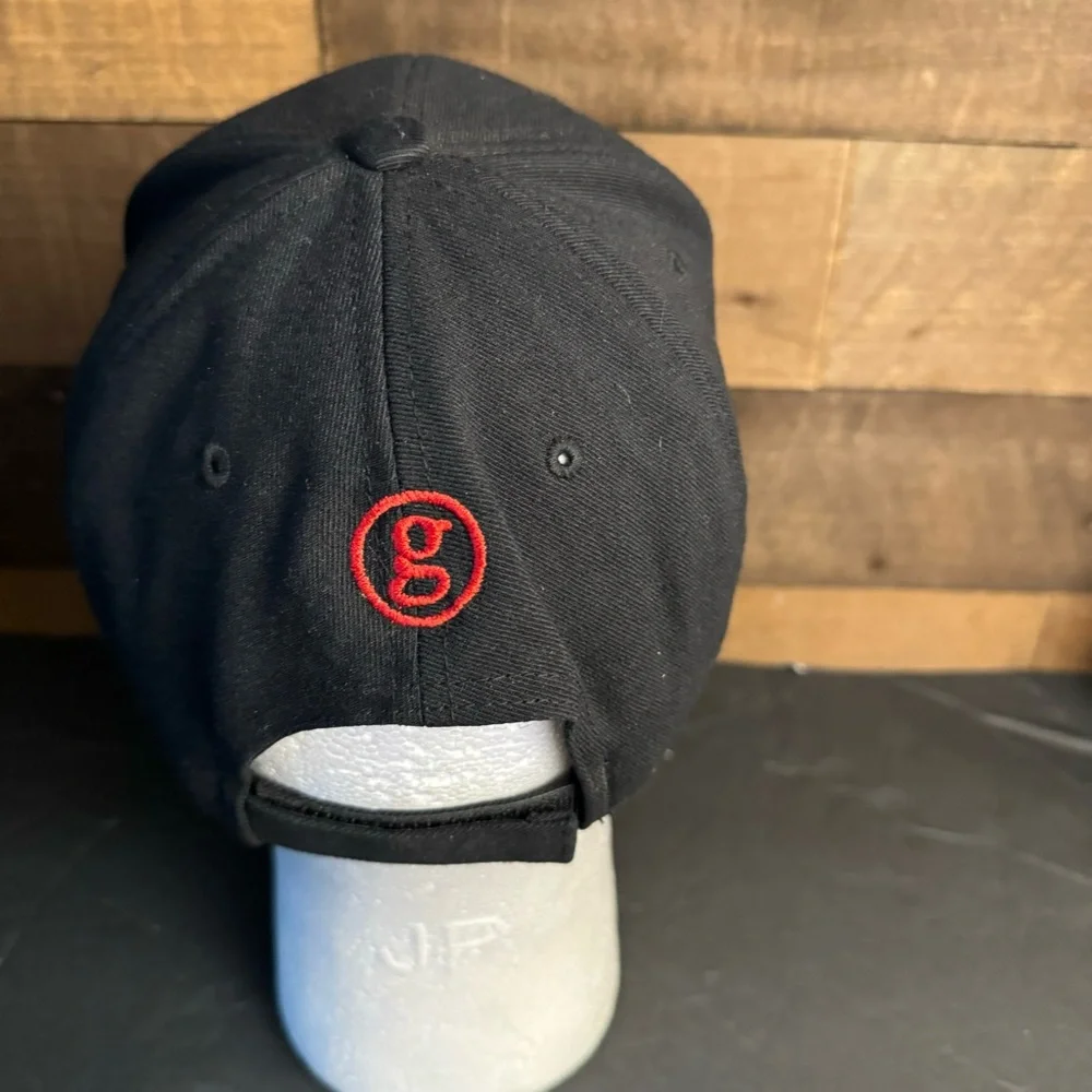 Garth Brooks World Tour Hat Red Logo Cap Black Trucker Dad hat One Ten Flexfit‎